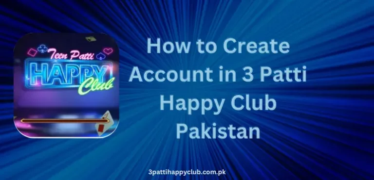 How to Sign Up in 3 Patti Happy Club – Step-by-Step Guide