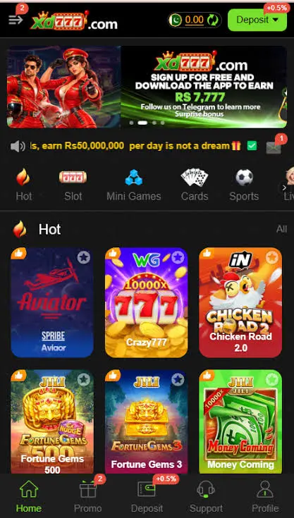 xd777 game